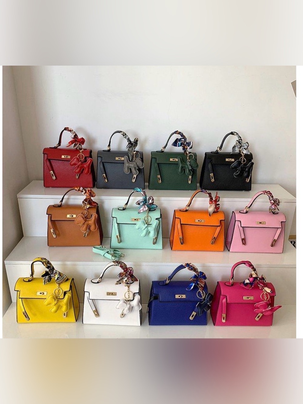 New Kelly Internet celebrity large capacity handbag in Eight different colors.